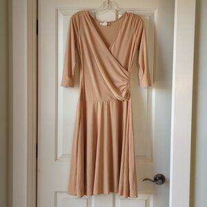 Vintage Faux Wrap Dress